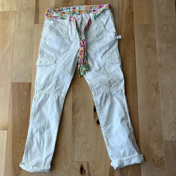 KANZ white girls pants, size 7 - Picture 1 of 3